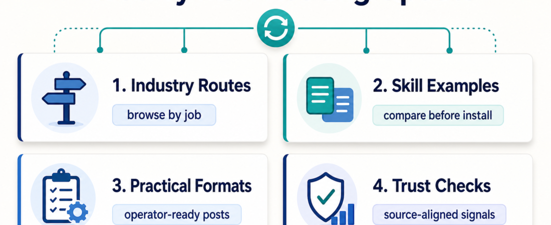 ASE Weekly Changelog: Better Industry Routing and Practical Blog Formats