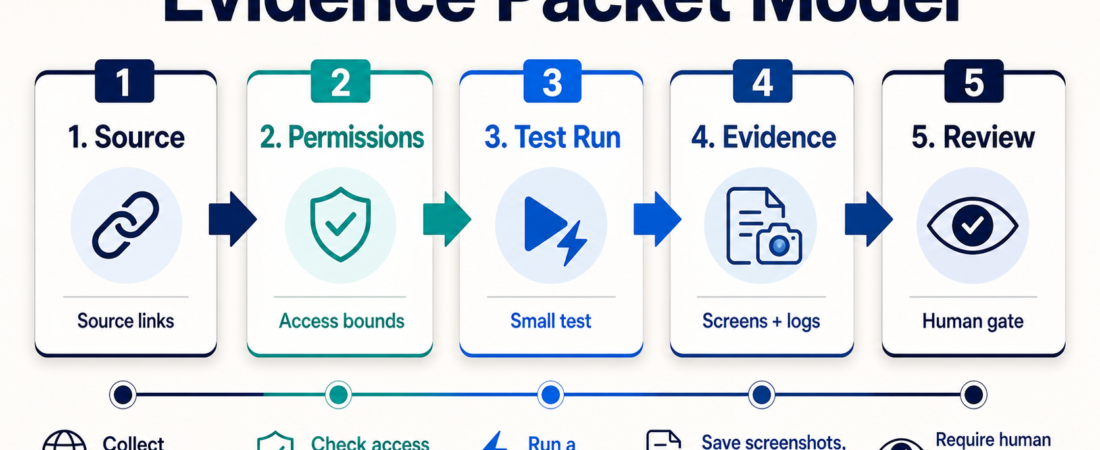 How to Build an Evidence Packet Before Trusting an Agent Workflow