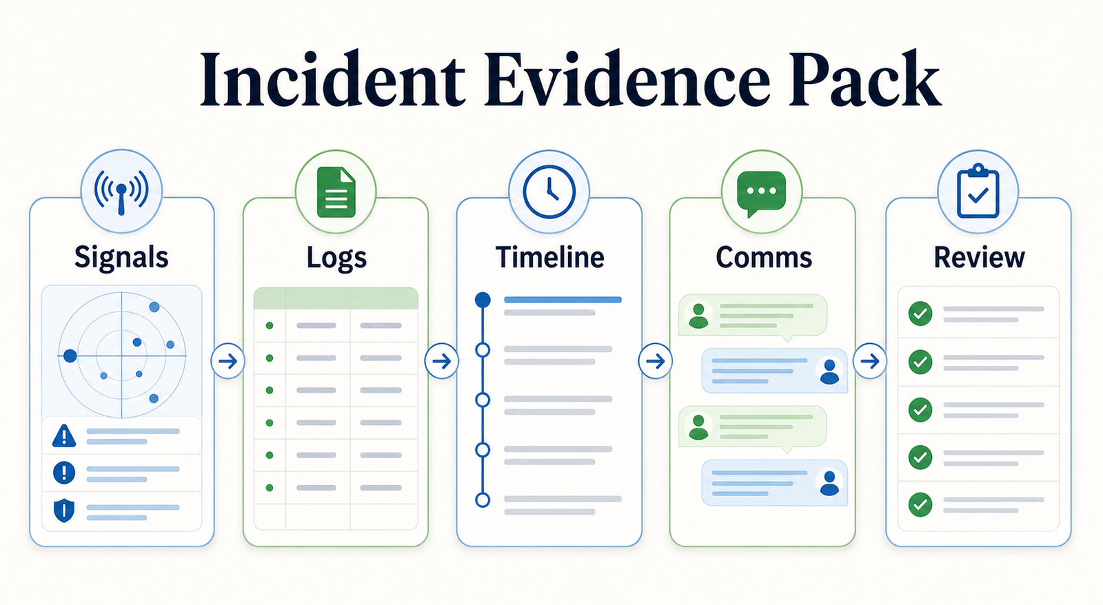 An Incident Evidence Pack for Small SRE Teams