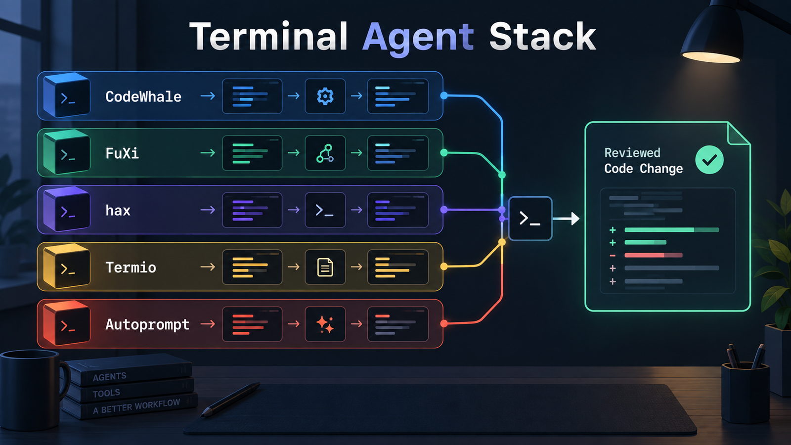 CodeWhale, FuXi, hax, Termio, or Autoprompt: Picking a Terminal Agent Stack
