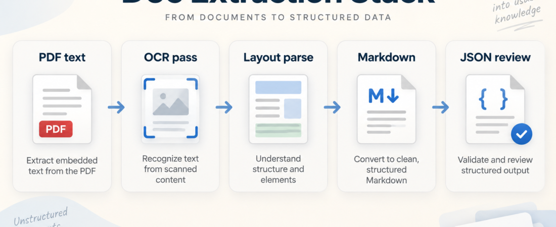 Doc Extraction Stack: PyMuPDF, OCRFlux, MonkeyOCR, DocExt, or DocStrange?