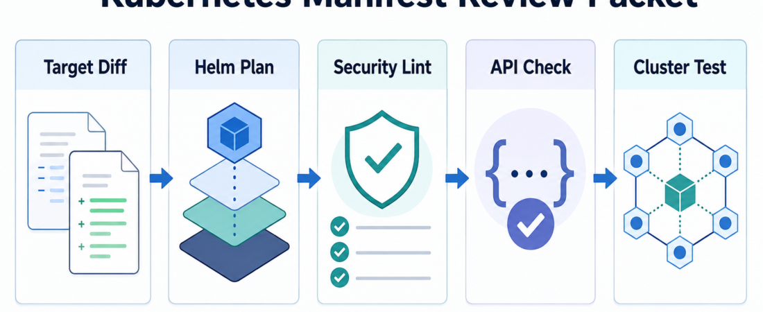 A Kubernetes Manifest Review Packet Before Agent-Driven Cluster Changes
