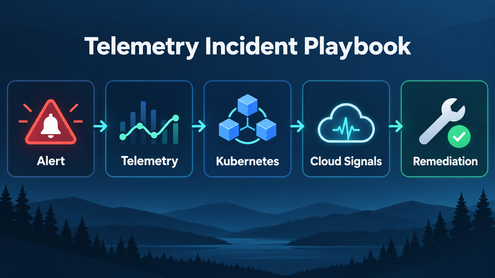 A Telemetry Incident Playbook for Kubernetes and Cloud Signals